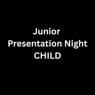Junior Presentation Night | Child Burger and Chips